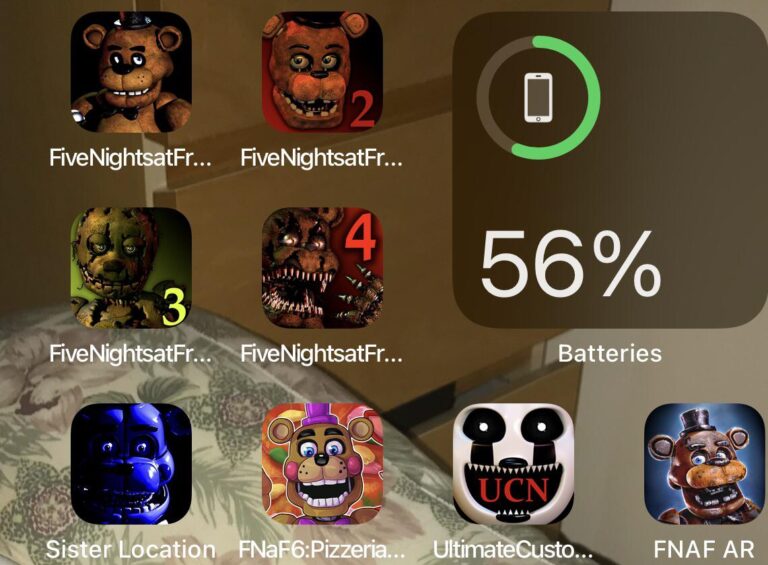 FNAF Game Order